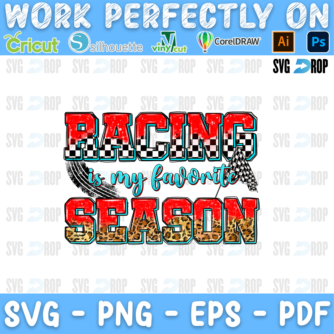 Racing is My Favorite Season PNG