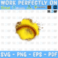 Softball Leopard Patches PNG