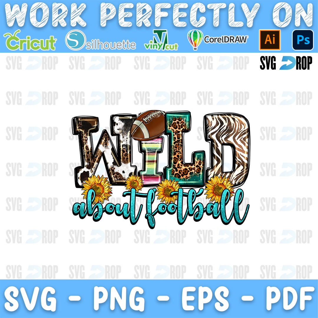 Wild About Football PNG