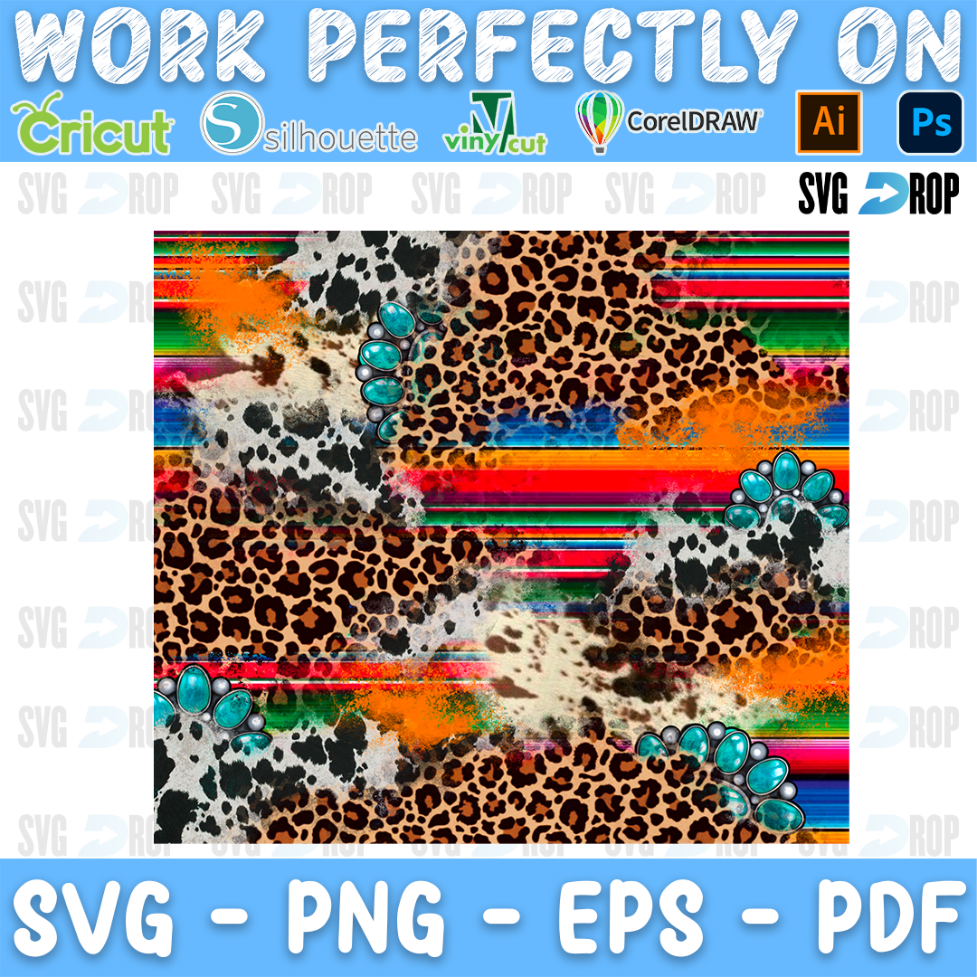Leopard Cowhide Gemstone PNG