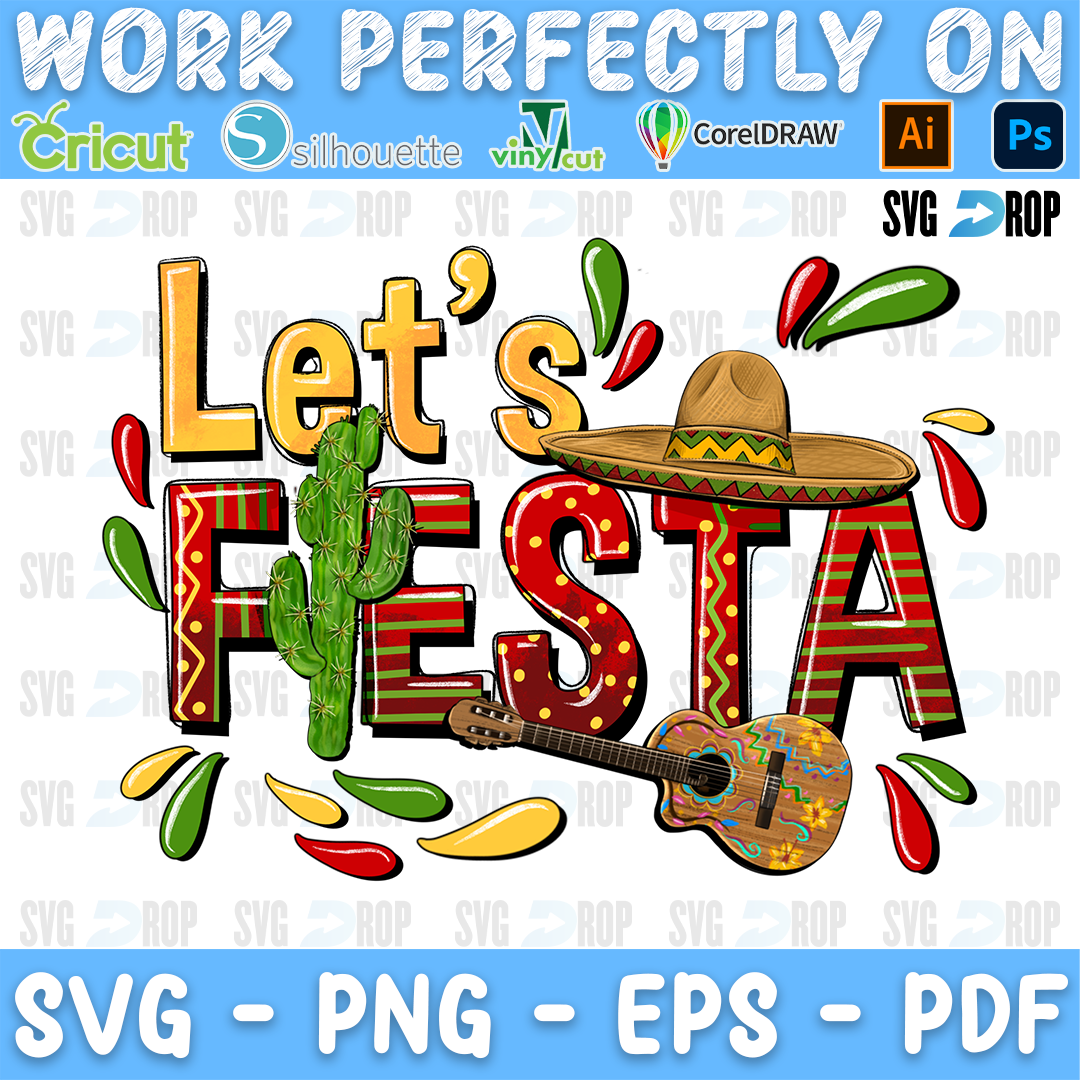 Lets Fiesta PNG