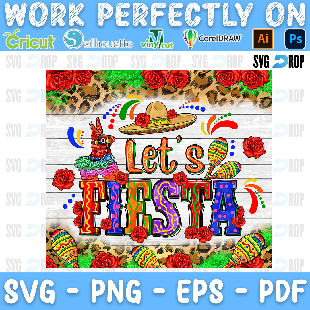 Lets Fiesta PNG