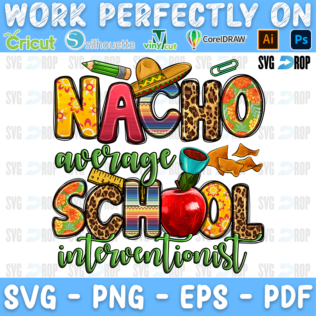 Nacho Average School Interventionist PNG