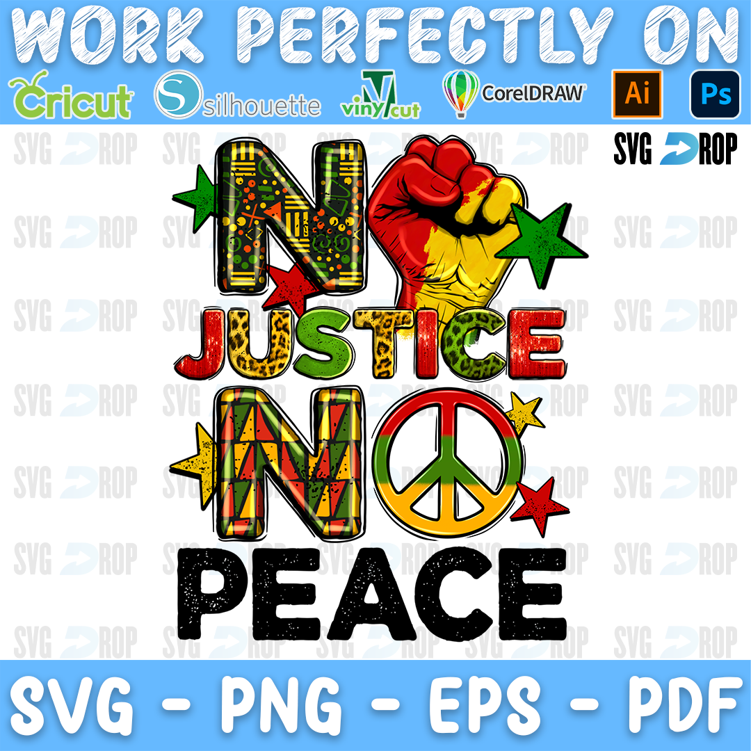 No Justice No Peace PNG