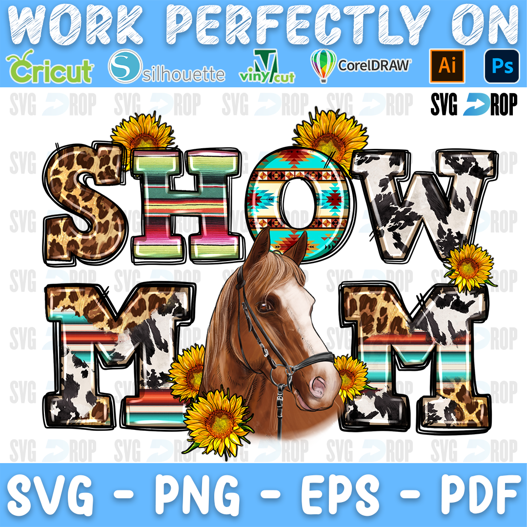 Show Mom Horse PNG
