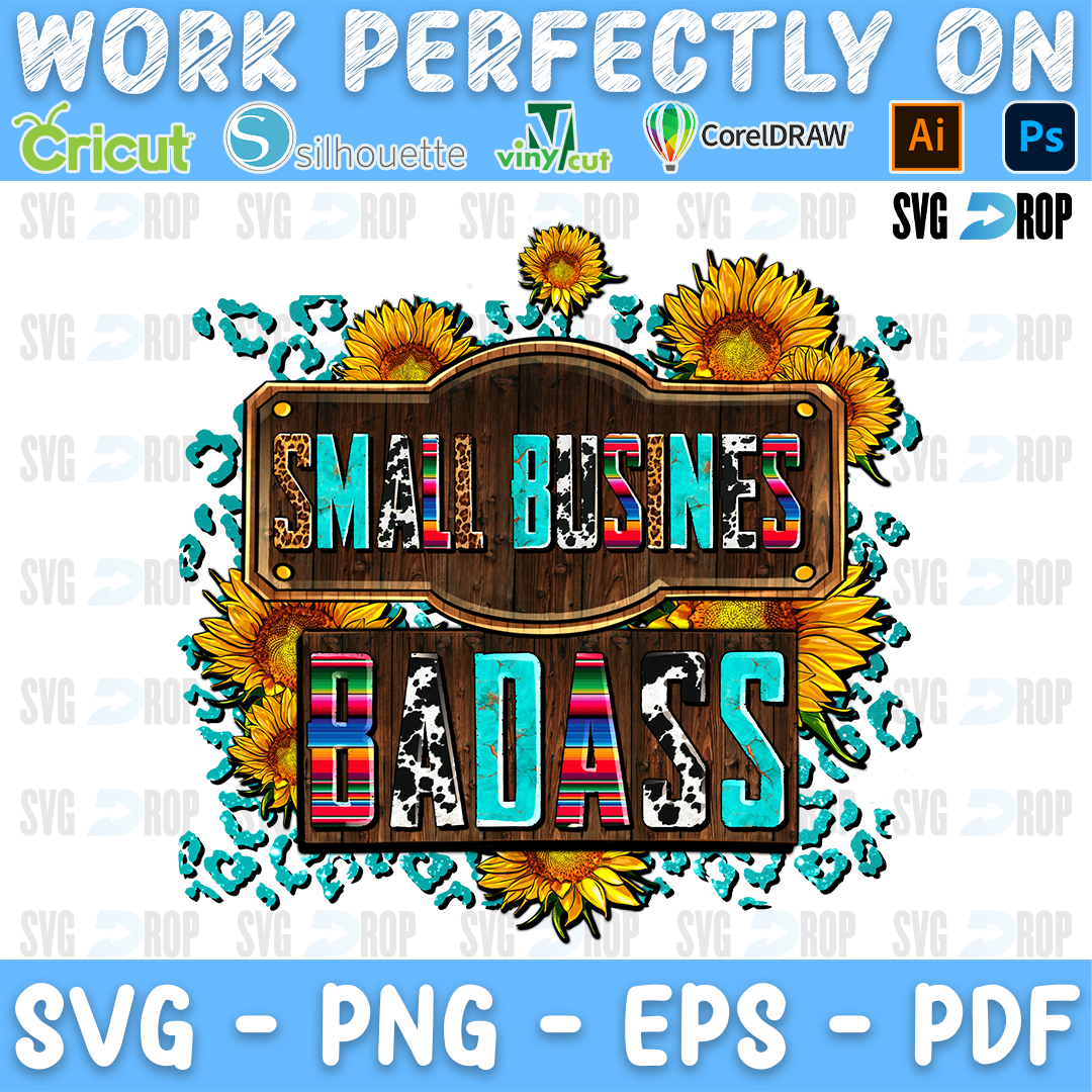 Small Busines Badass PNG