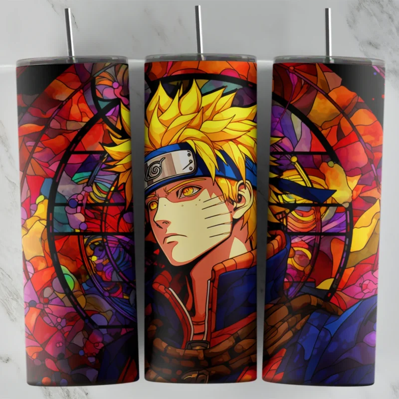 3D 3D Inflated Anime 3 20 oz tumbler sublimation wrap