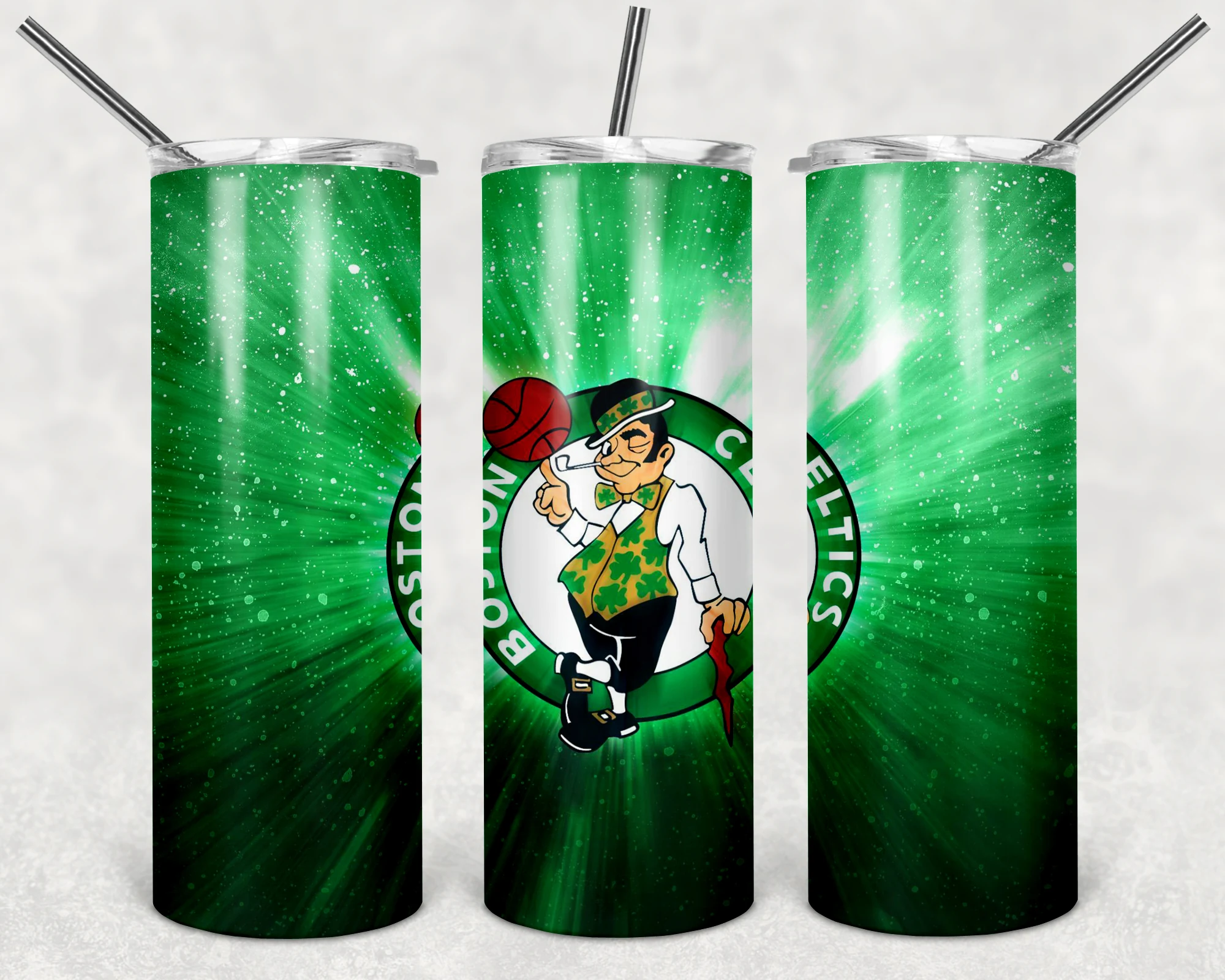 3D CEltics 20 oz tumbler sublimation wrap