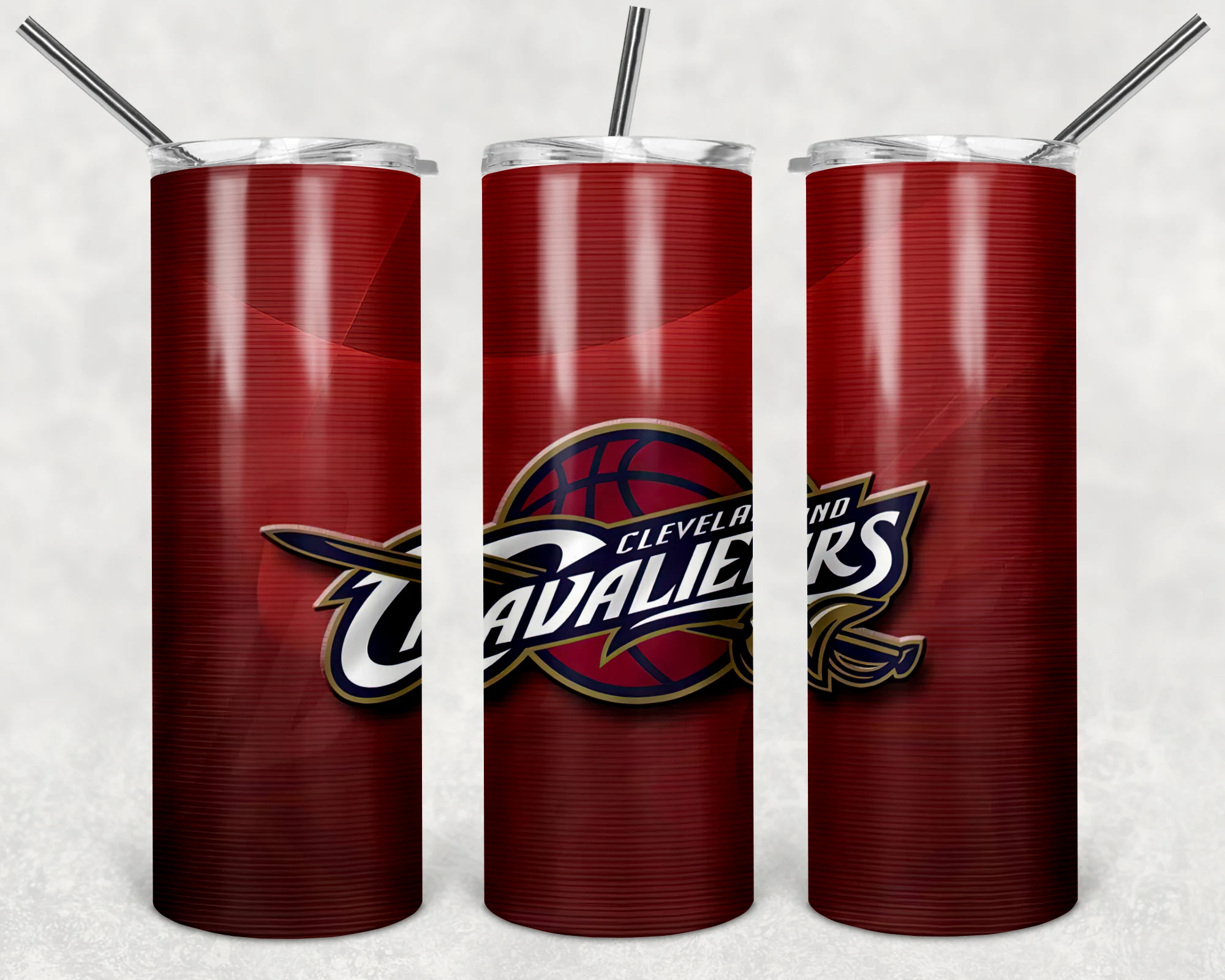 20 Oz Cleveland Cavaliers Tumbler Cup Design