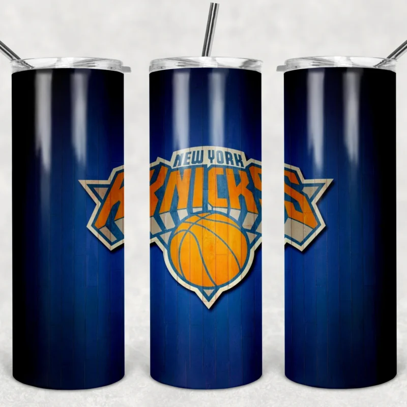 20 Oz Knicks Tumbler Cup Design