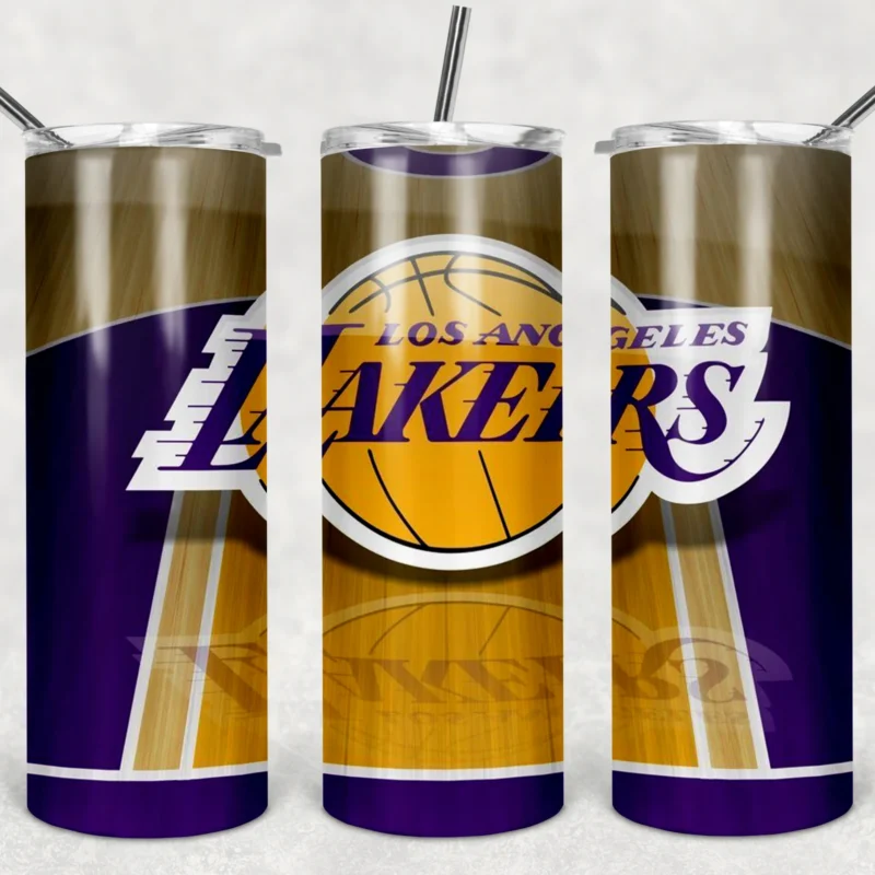 20 Oz Lakers Tumbler Cup Design