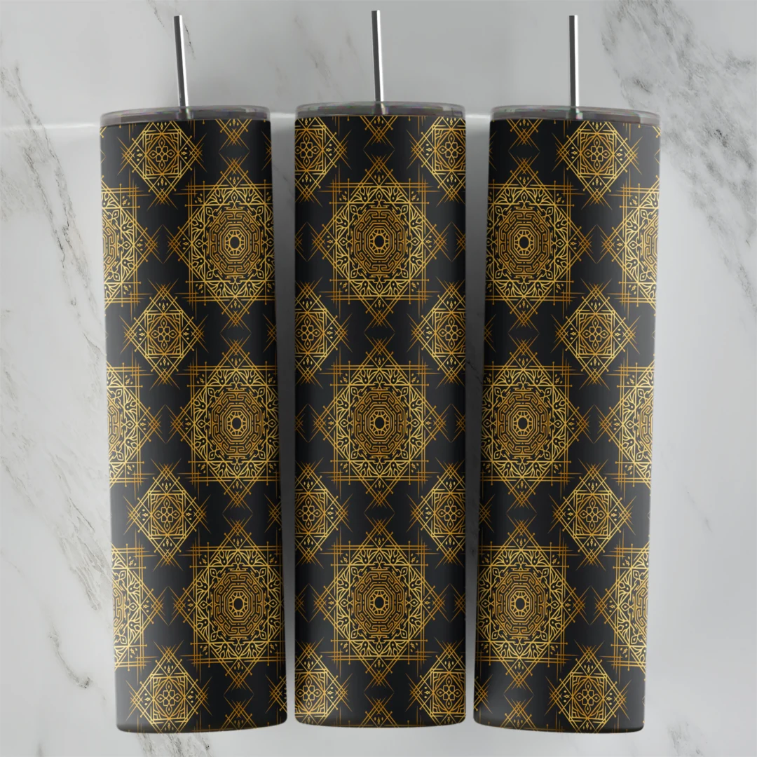 20 Oz Luxury 3 Tumbler Cup Design