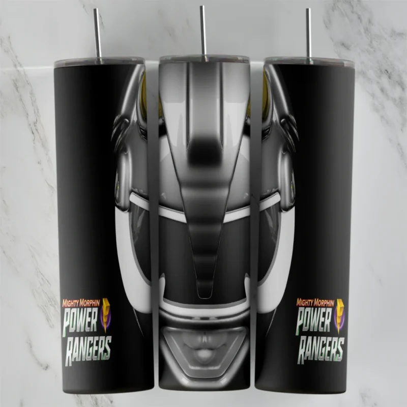 20 Oz Ranger Black Helmet Visor Tumbler Cup Design