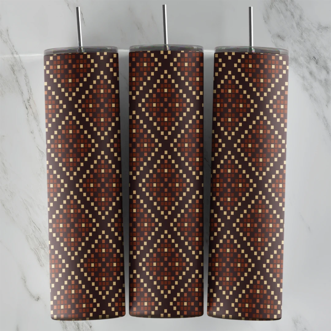 20 Oz Retro 3 Tumbler Cup Design
