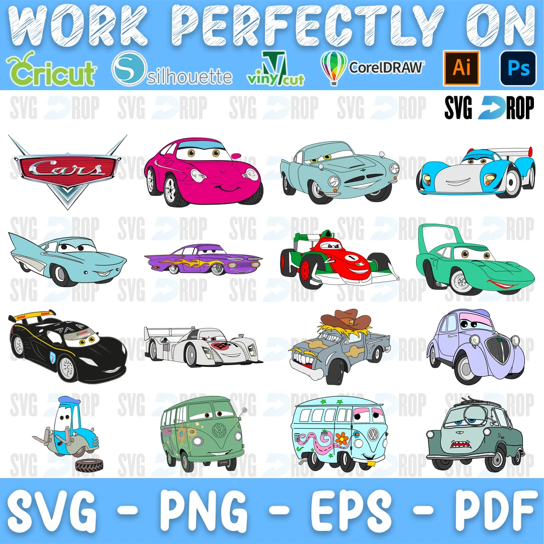 Cars Bundle SVG
