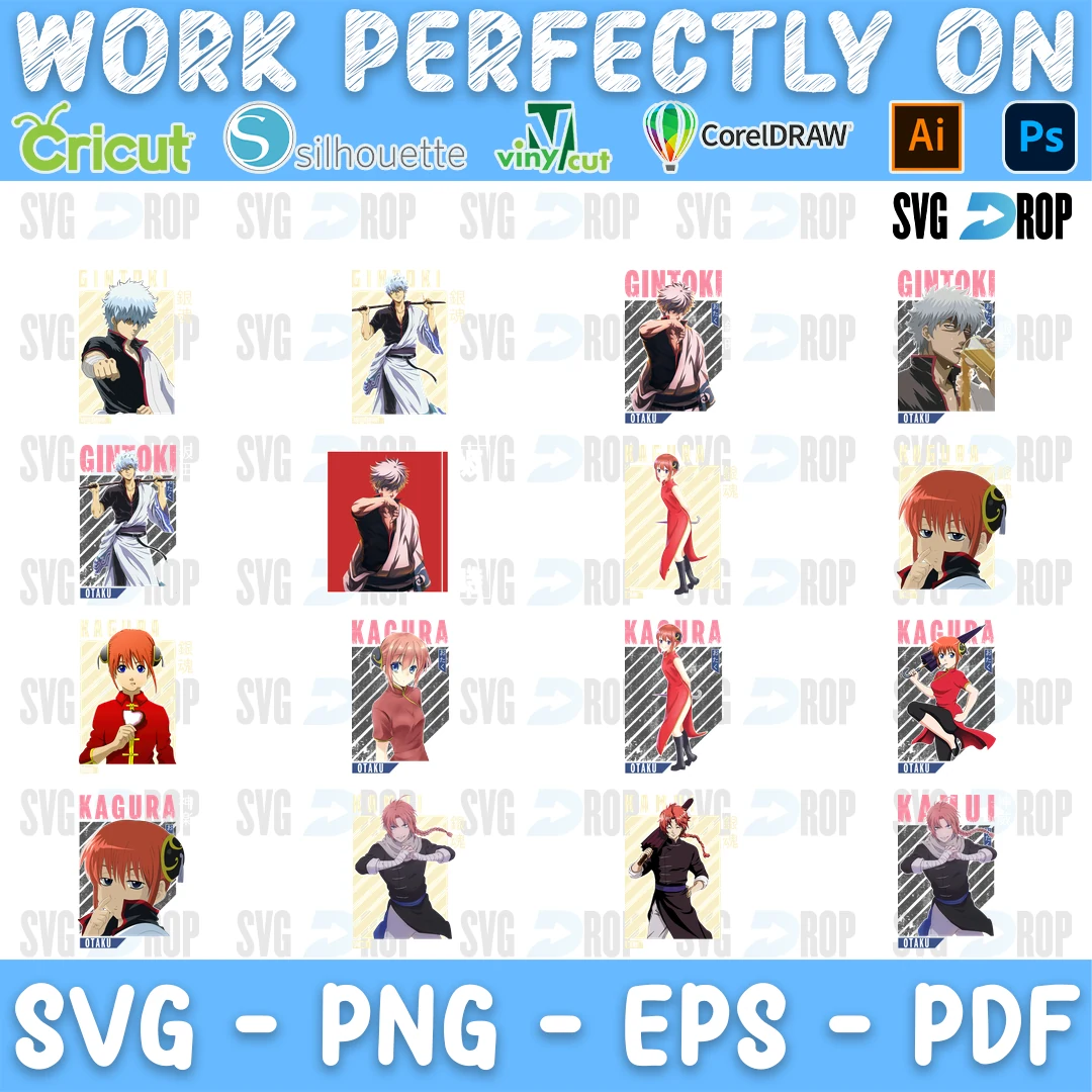 Gin Tama Bundle SVG