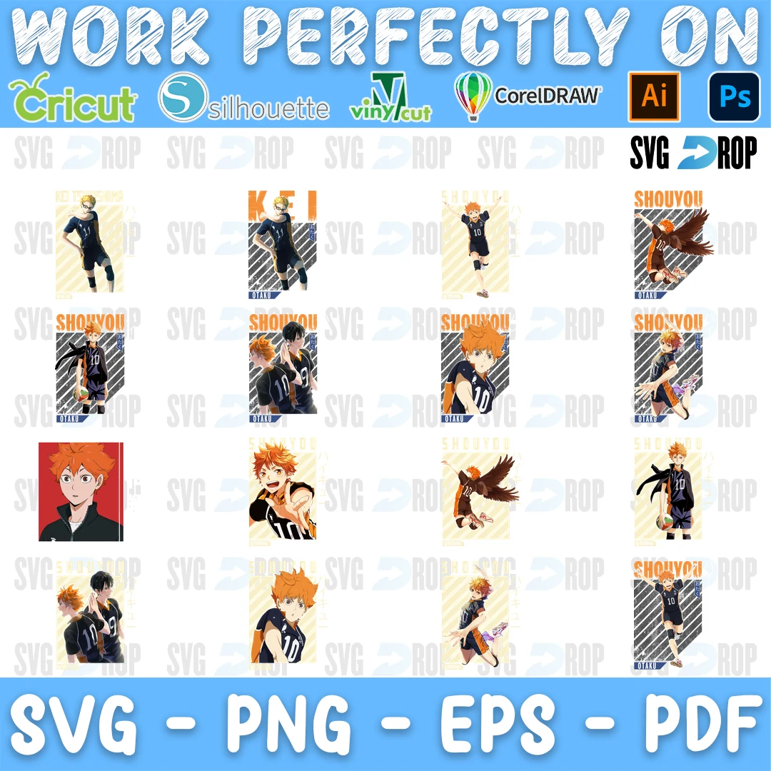 Haikyuu!! Bundle SVG
