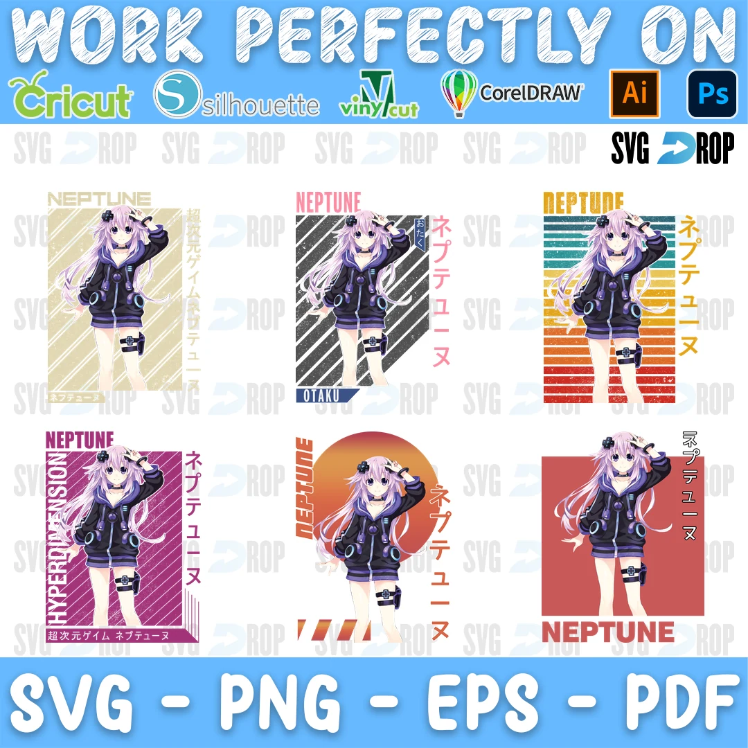 Hyperdimension Neptunia Bundle SVG