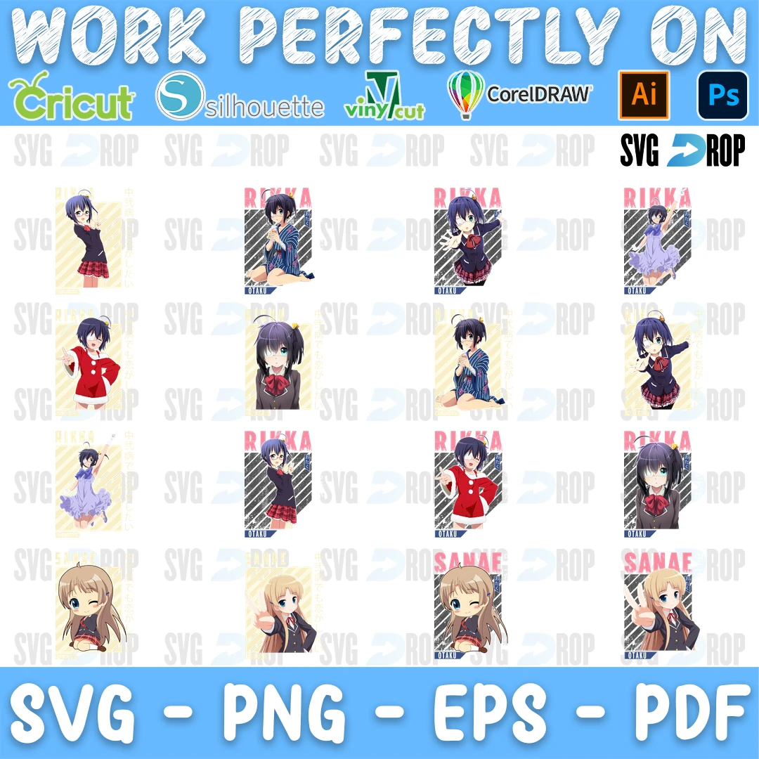 Love, Chunibyo Other Delusions SVG bundle