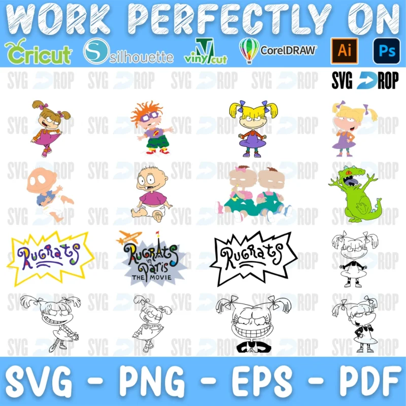 Rugrats Bundle SVG