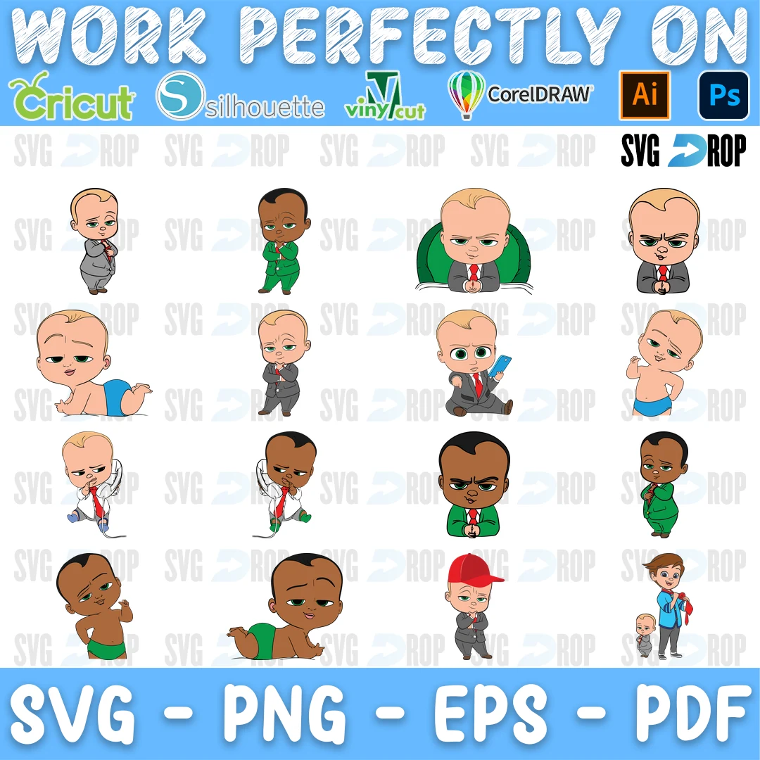 The Boss Baby Bundle SVG