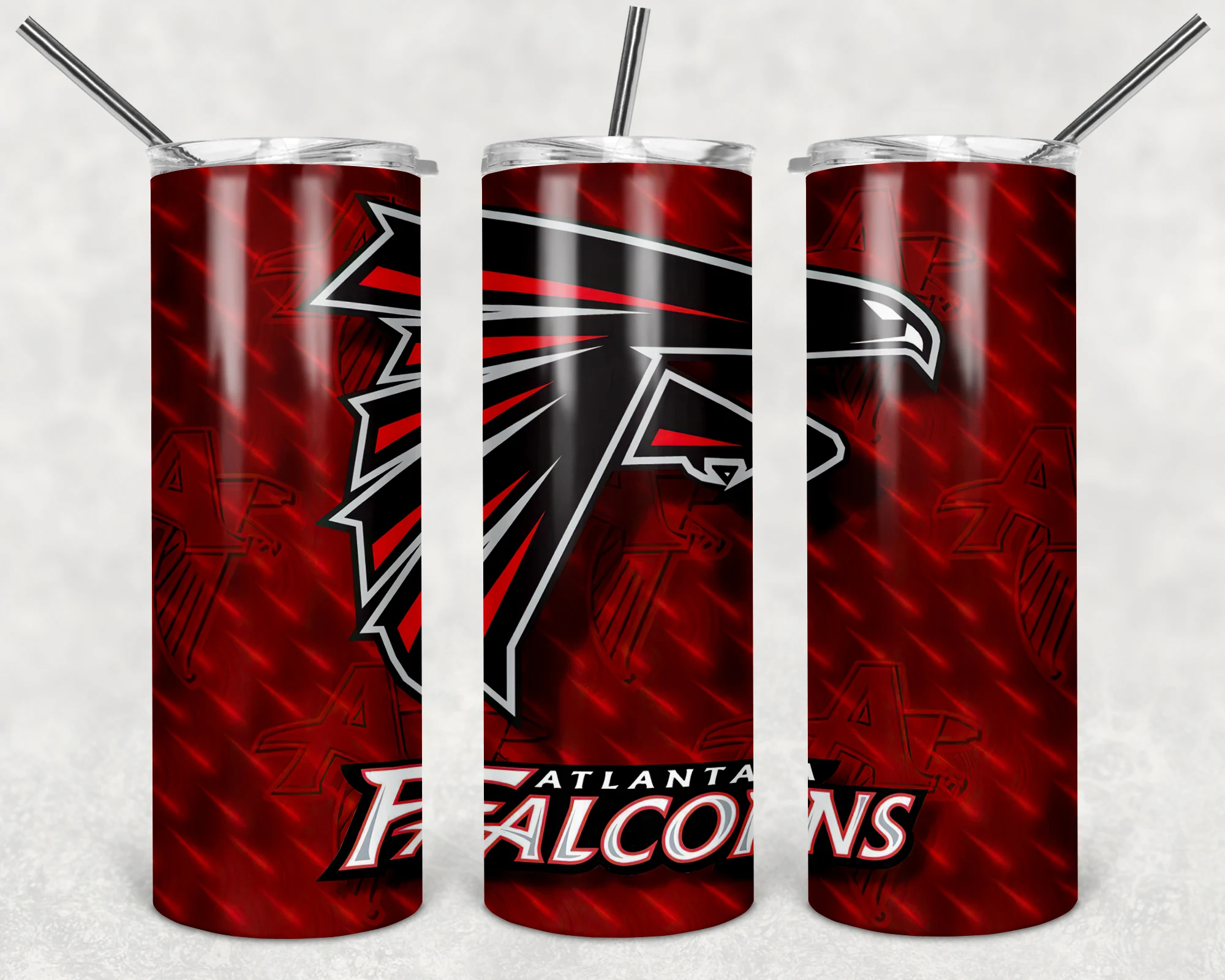 Atlanta Falcons 20 oz tumbler sublimation wrap