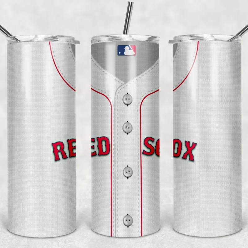 Boston Red Sox 20 oz tumbler sublimation wrap
