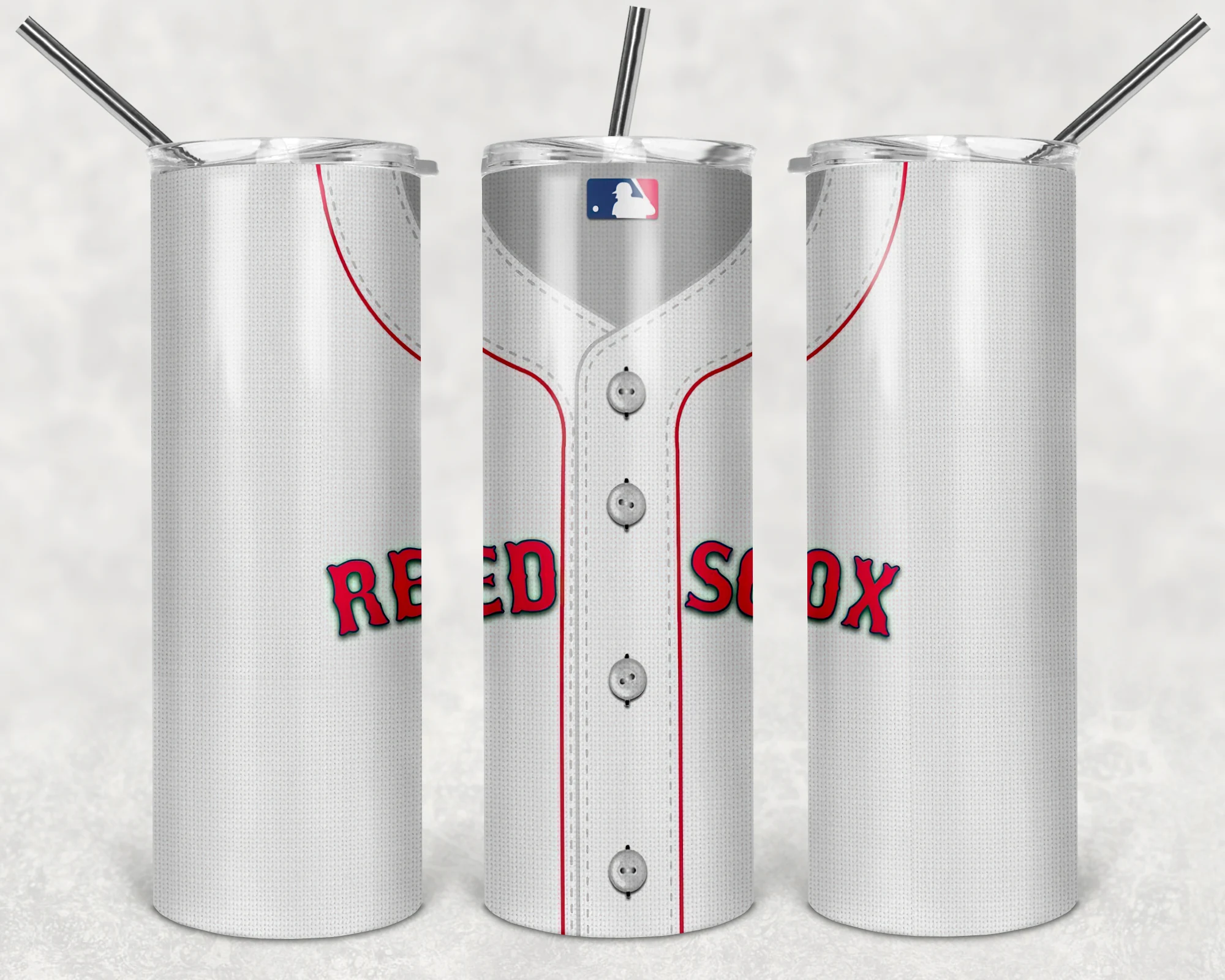 Boston Red Sox 20 oz tumbler sublimation wrap