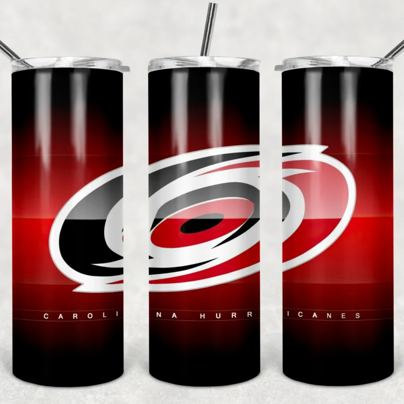 Carolina Hurricanes 20 oz tumbler sublimation wrap