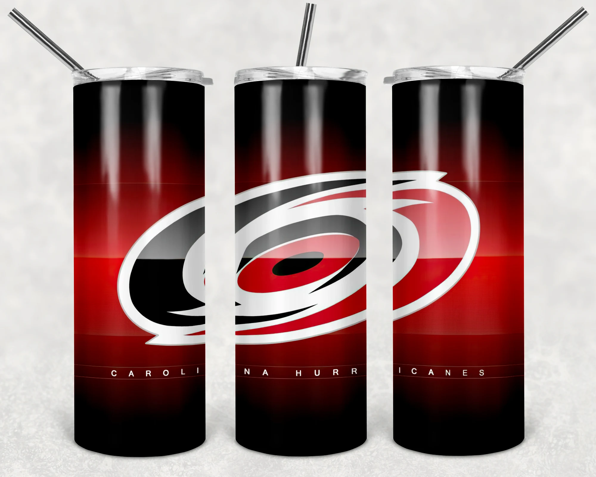 Carolina Hurricanes 20 oz tumbler sublimation wrap