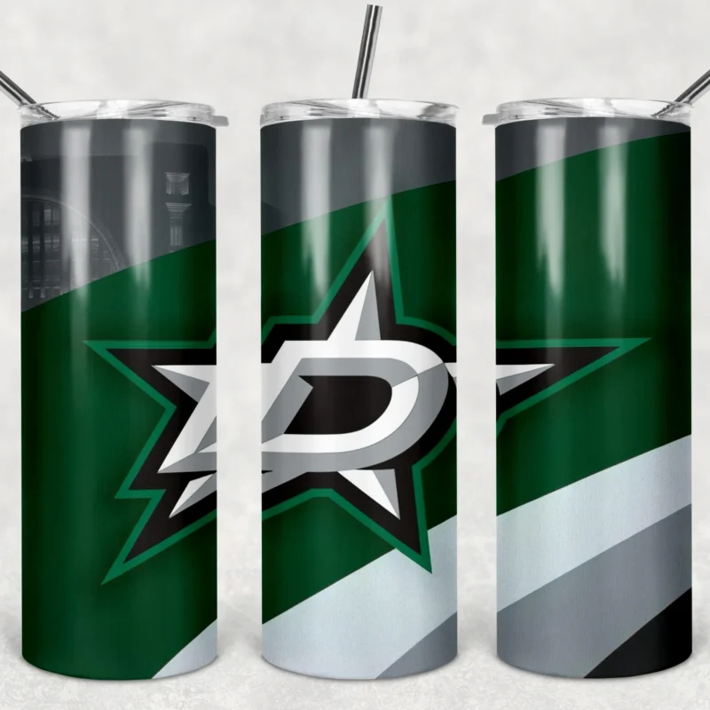 Dallas Stars 20 oz tumbler sublimation wrap