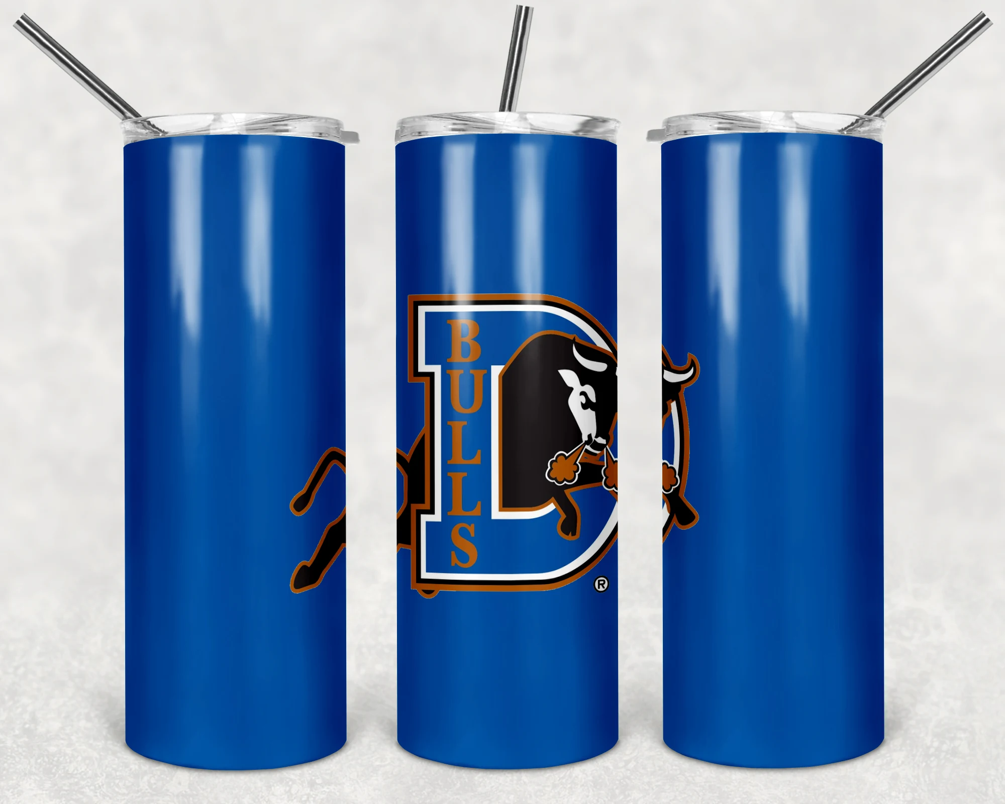 Durham Bulls 20 oz tumbler sublimation wrap