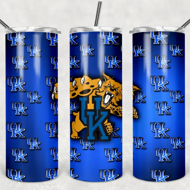 Kentucky Baseball 20 oz tumbler sublimation wrap