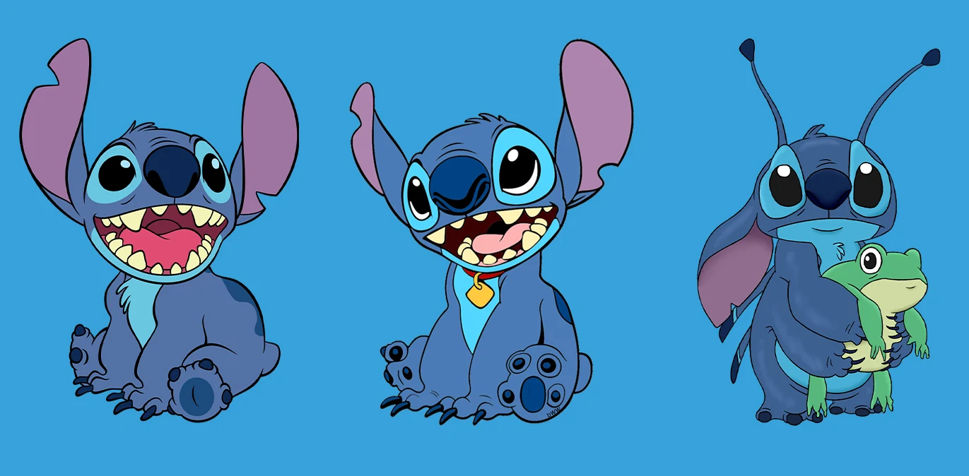 Lilo and Stitch Trio Sippy Cup Design 12 oz sippy cup sublimation wrap