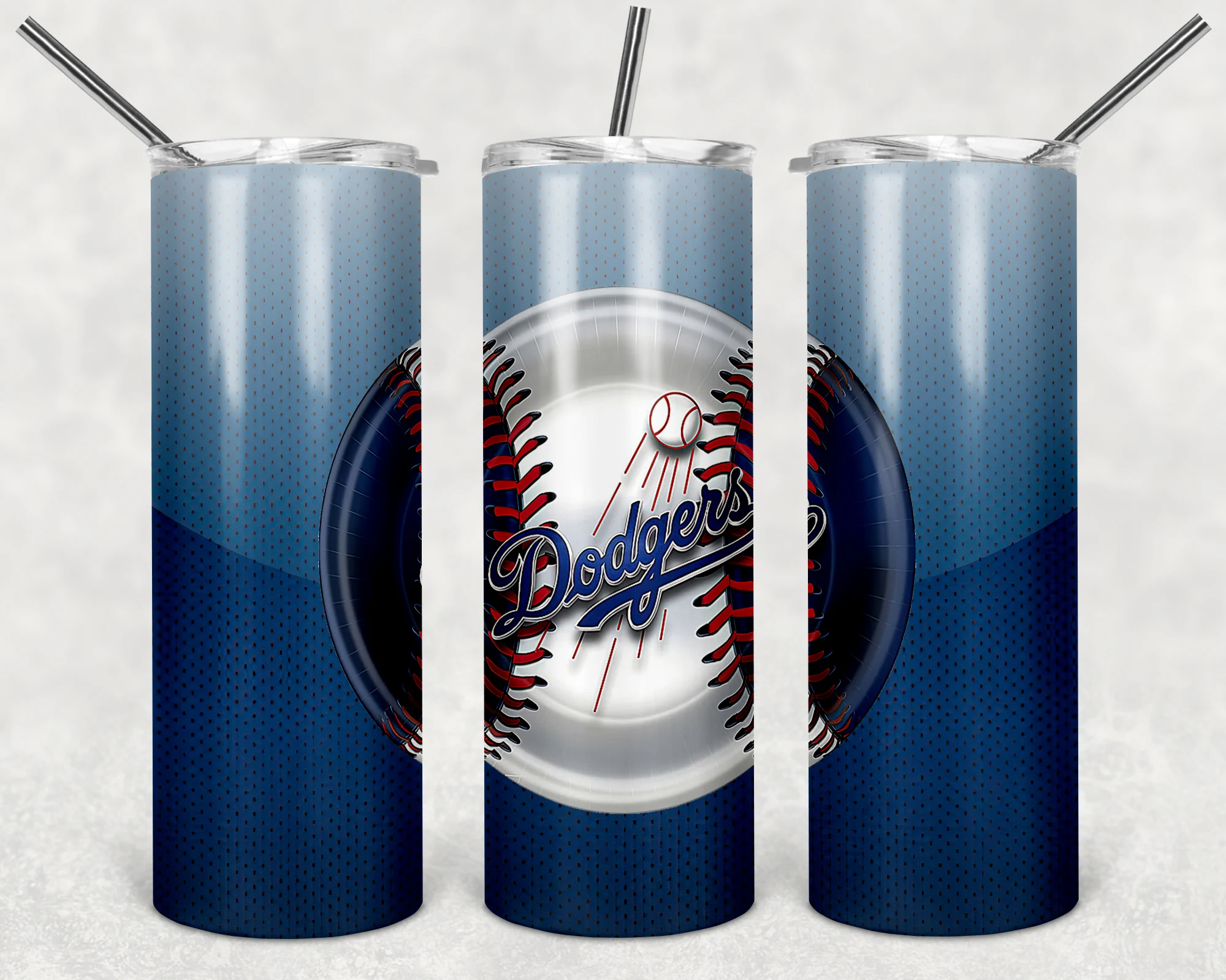 Los Angeles Dodgers 20 oz tumbler sublimation wrap