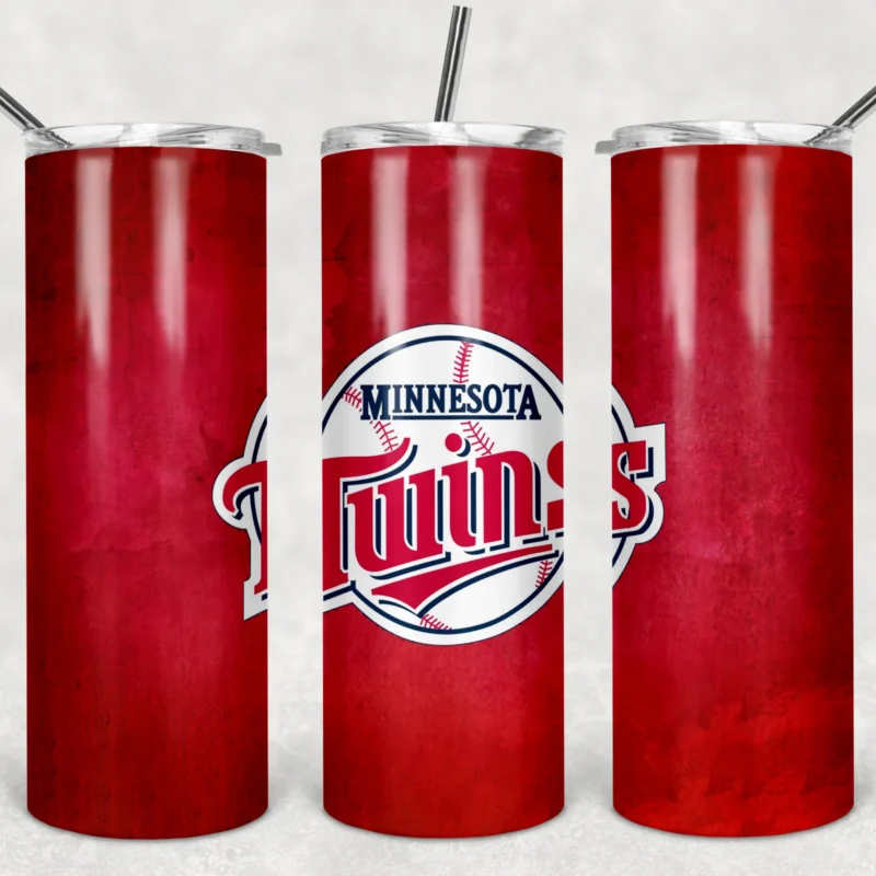 Minnesota Twins 20 oz tumbler sublimation wrap
