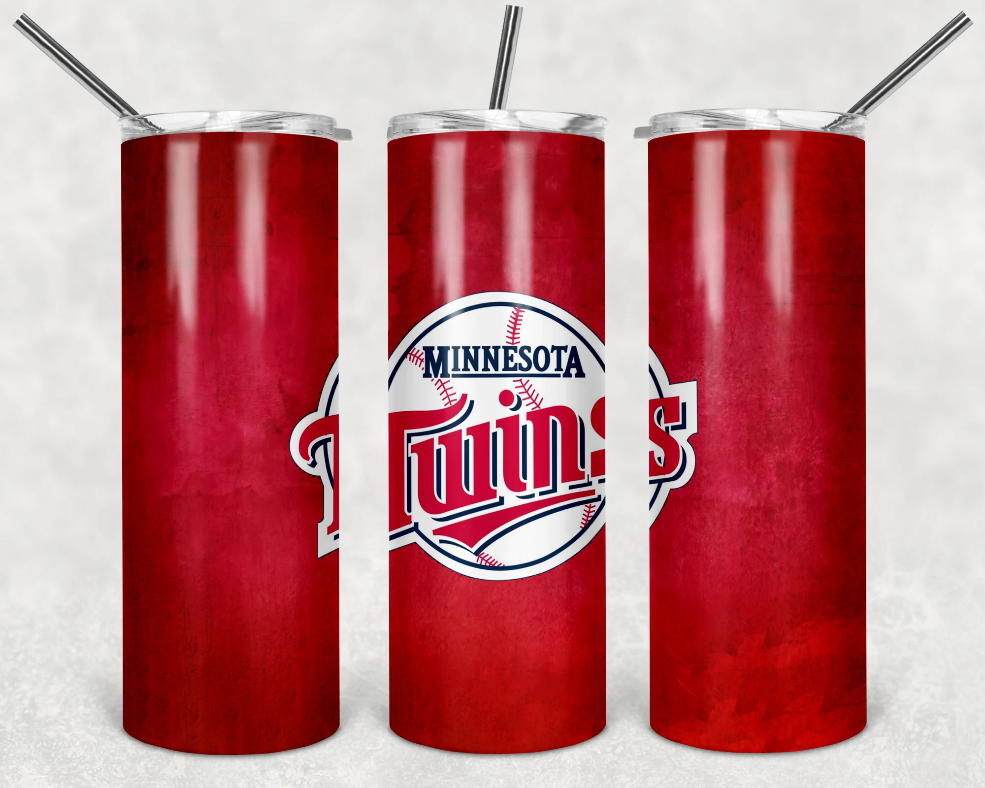 Minnesota Twins 20 oz tumbler sublimation wrap