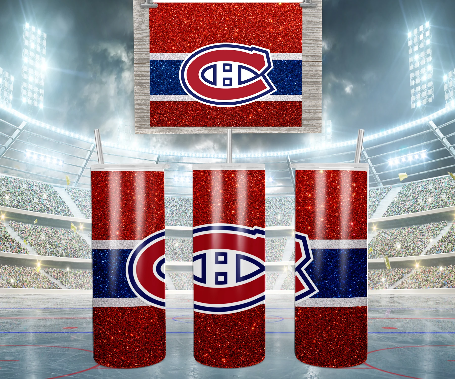 Montreal 20 oz tumbler sublimation wrap
