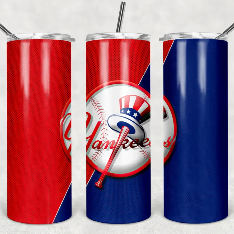 New York Yankees 20 oz tumbler sublimation wrap