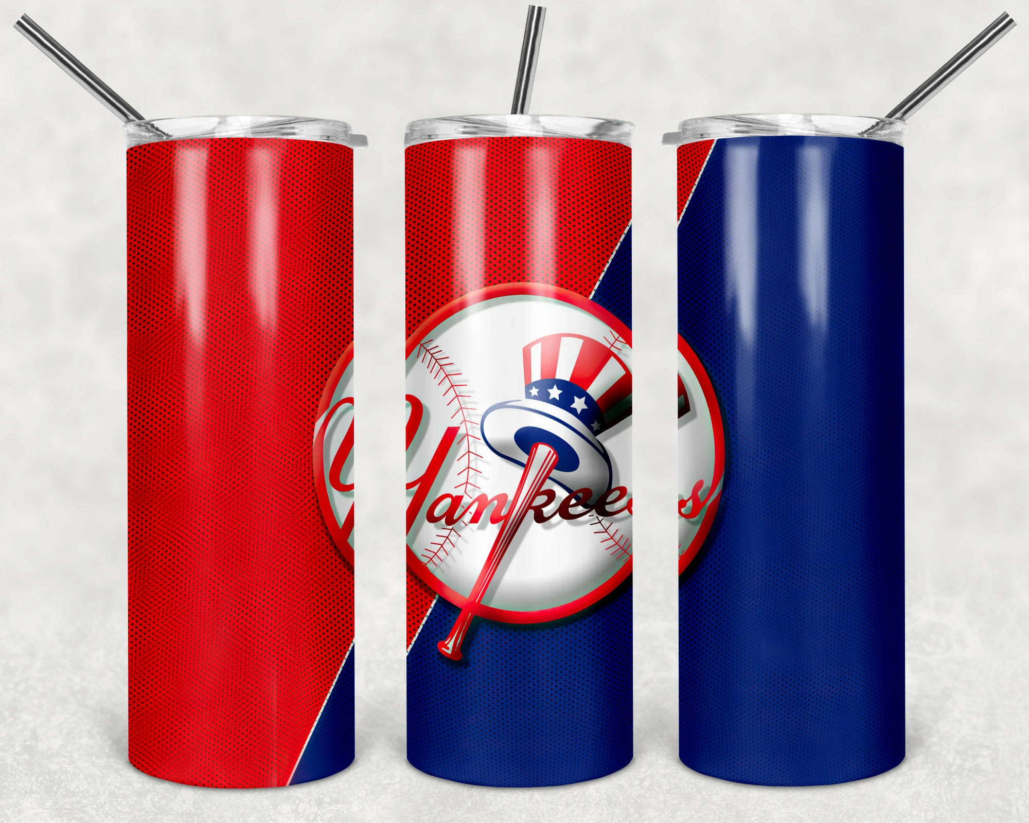 New York Yankees 20 oz tumbler sublimation wrap