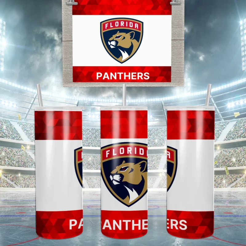 Panthers 20 oz tumbler sublimation wrap