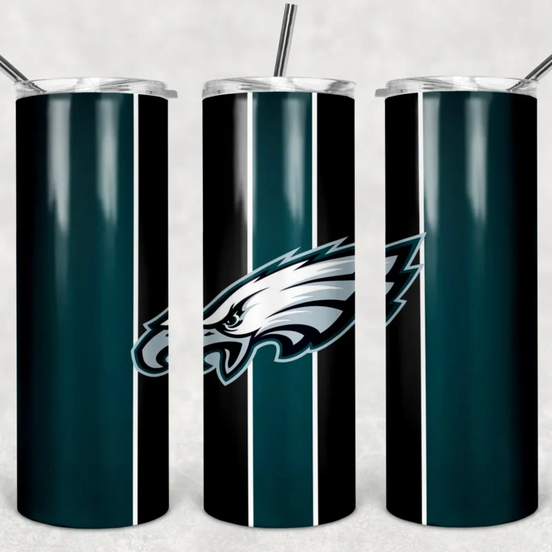 Philadelphia Eagles 20 oz tumbler sublimation wrap