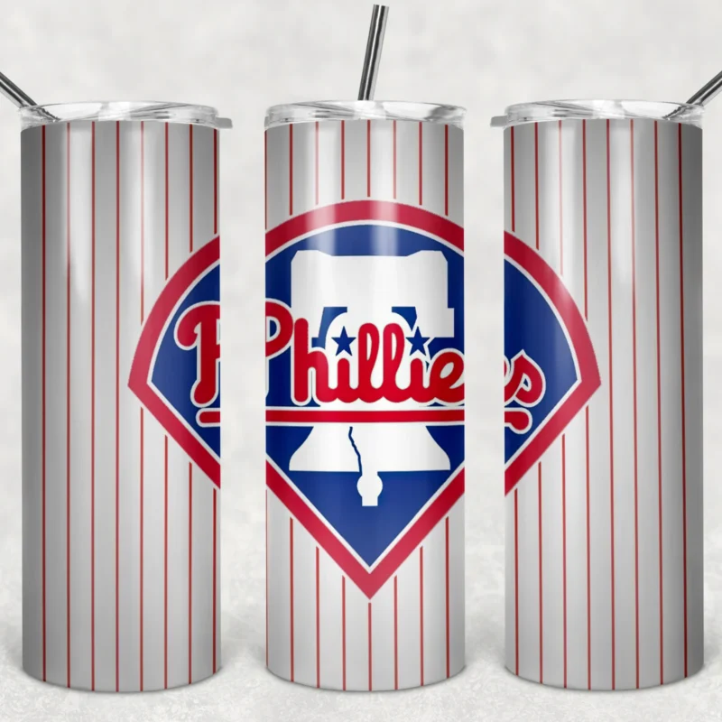 Philadelphia Phillies 20 oz tumbler sublimation wrap