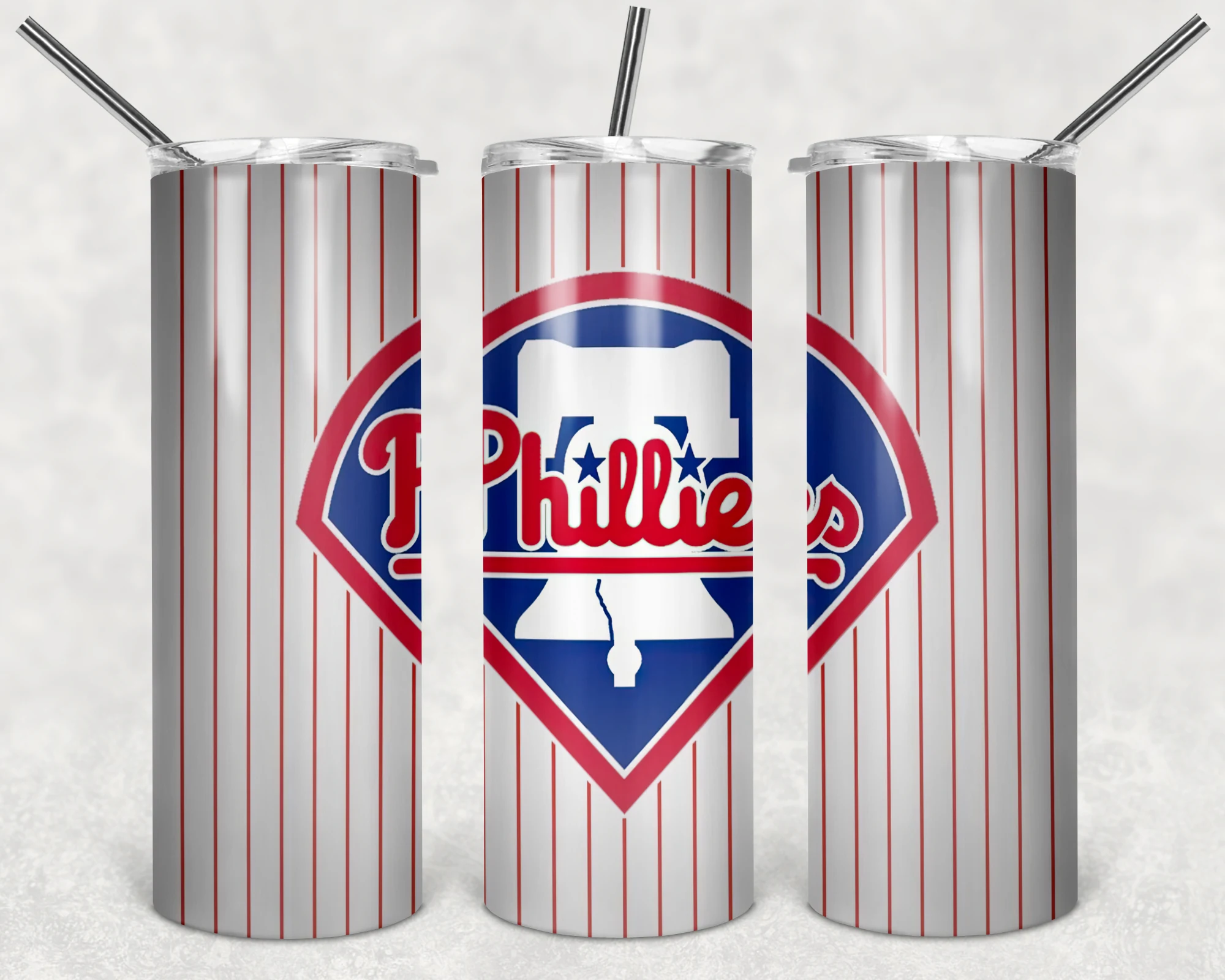 Philadelphia Phillies 20 oz tumbler sublimation wrap