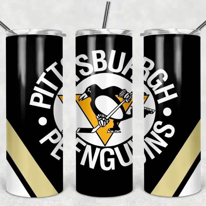Pittsburgh Penguins 20 oz tumbler sublimation wrap