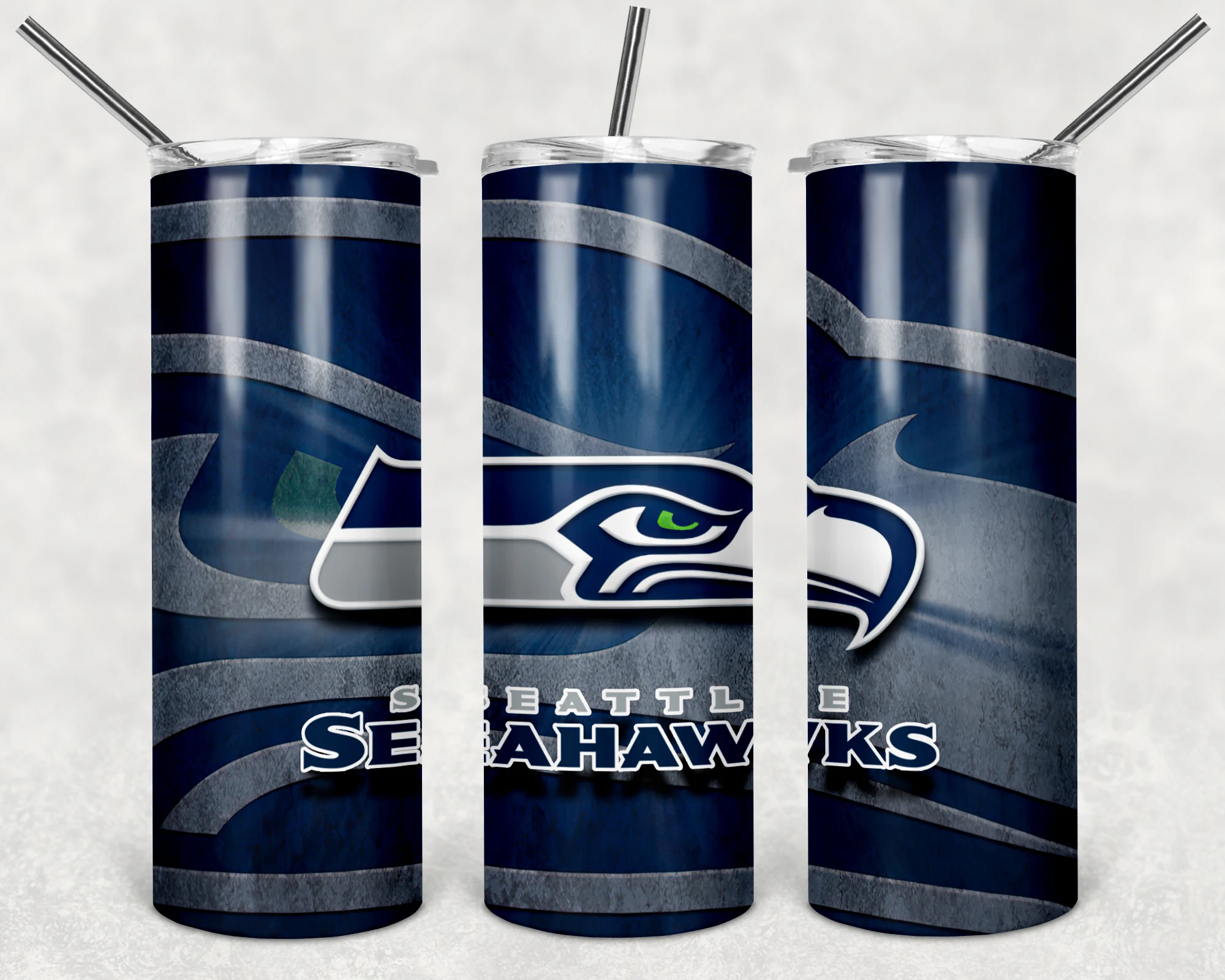 Seattle Seahawks 20 oz tumbler sublimation wrap