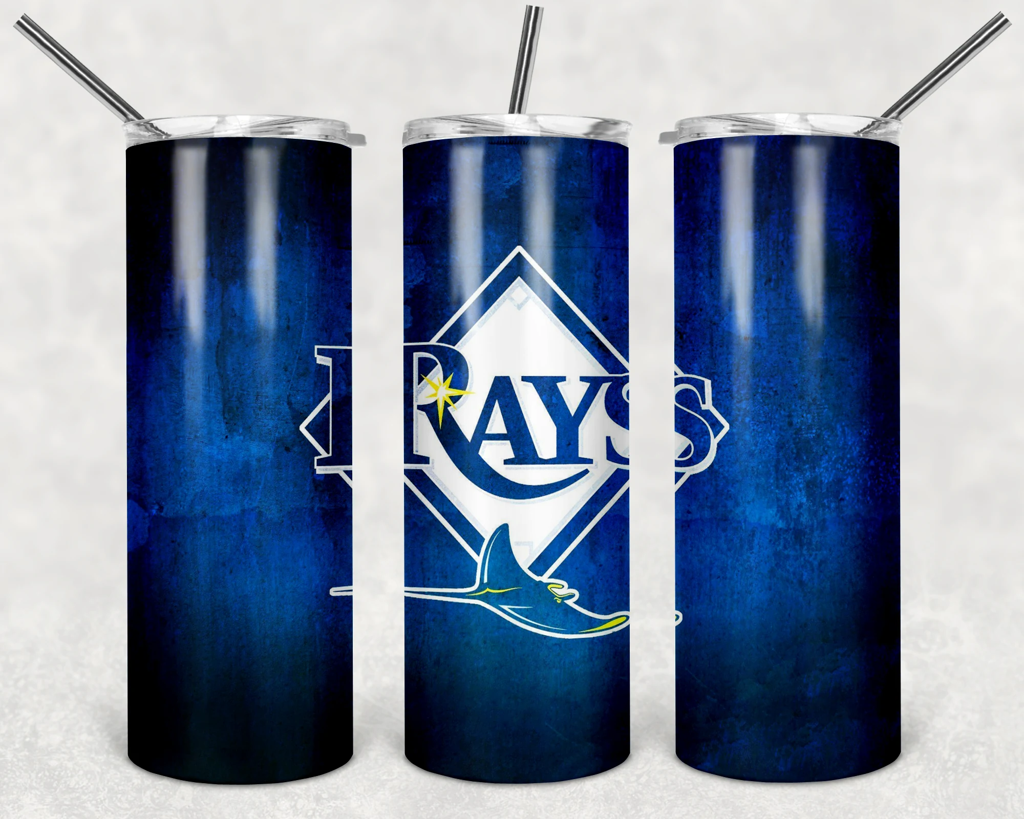 Tampa Bay Rays 20 oz tumbler sublimation wrap