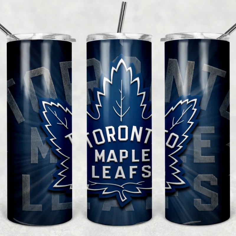 Toronto Maple Leafs 20 oz tumbler sublimation wrap