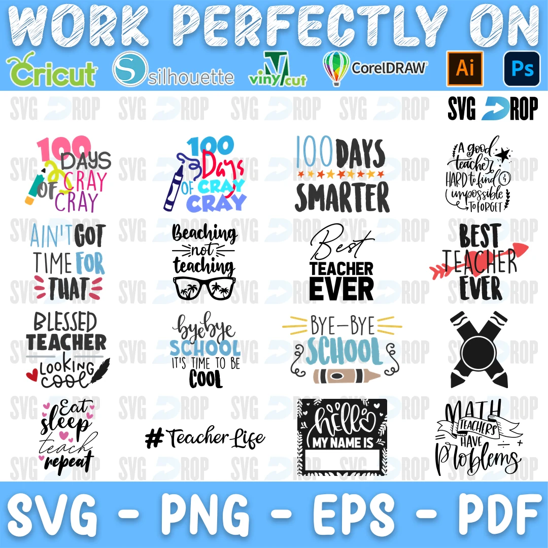 School 2 Bundle SVG