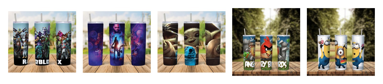 Roblox Tumblers SVG and PNG cut file designs from SVG DROP